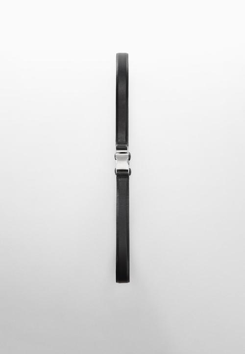 MANGO - Belt sary - black