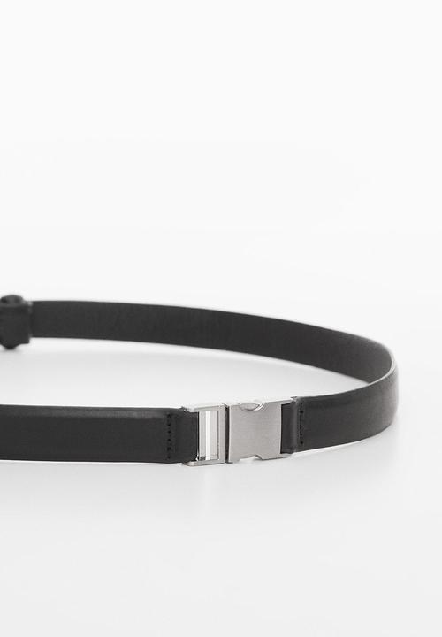 MANGO - Belt sary - black