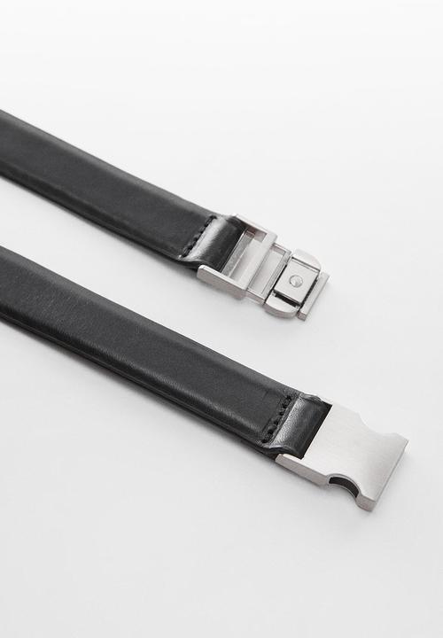 MANGO - Belt sary - black