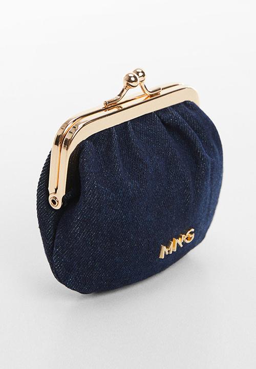 MANGO - Purse mch coyote - denim blue