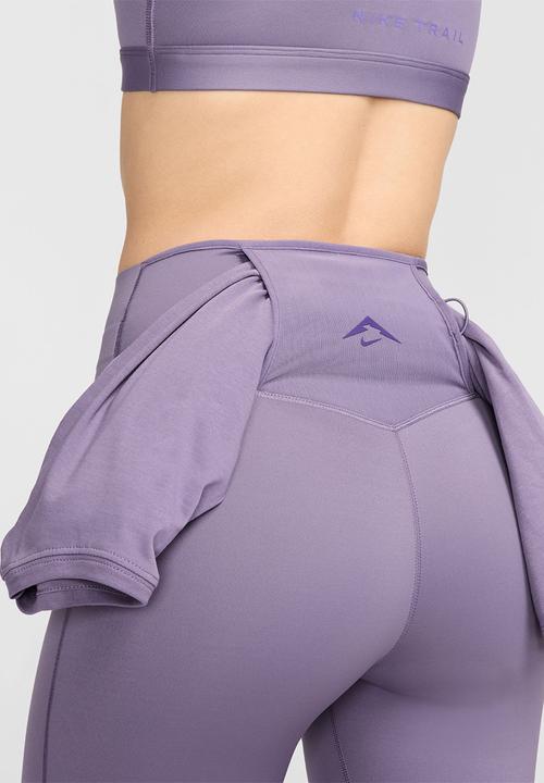 Nike - Nike Trail Women's Firm-Support 7/8 Leggings - Lilac Bloom