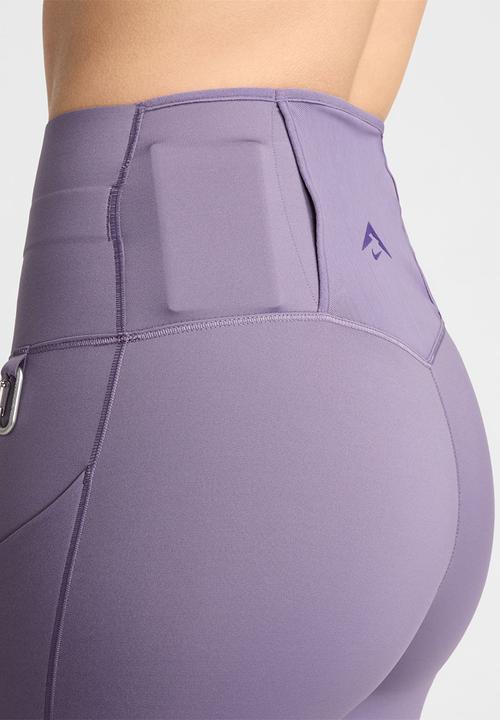 Nike - Nike Trail Women's Firm-Support 7/8 Leggings - Lilac Bloom