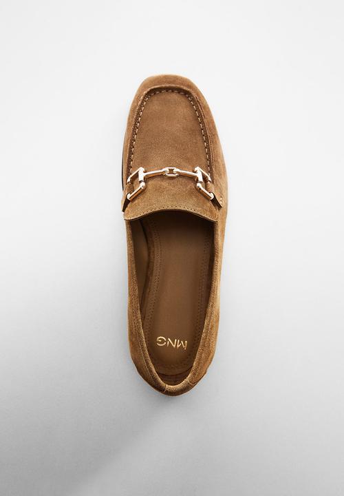 MANGO - Luz loafer - brown