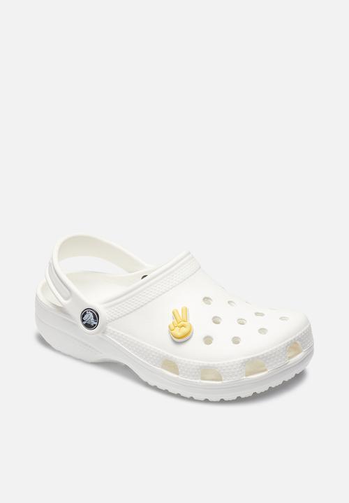 Crocs - Peace Hand Sign Plug Loose - Multi 