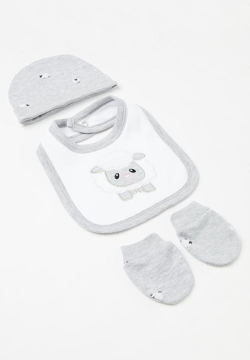Pop Candy - 5 Piece romper set - grey