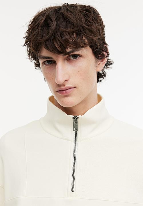 H&M - Loose fit sweatshirt - cream 