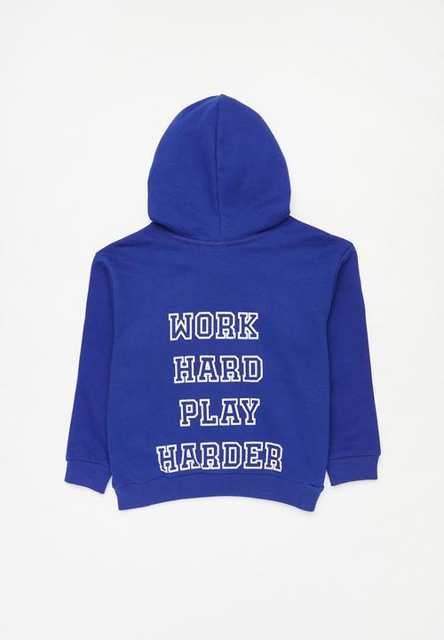 Pop Candy - 2 Pack hoodie - grey & royal