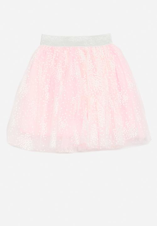 Pop Candy - Mesh occasion skirt - pink