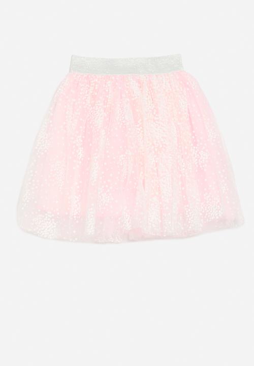 Pop Candy - Mesh occasion skirt - pink
