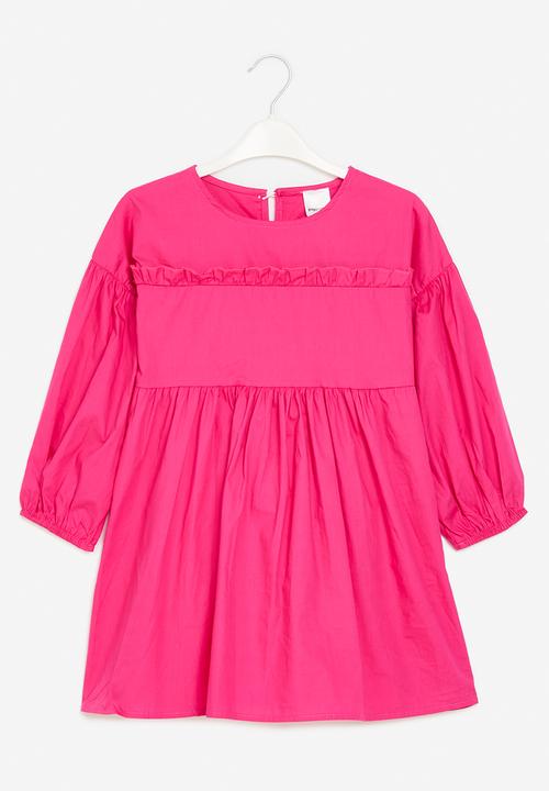 Pop Candy - Baloon sleeve dress - pink