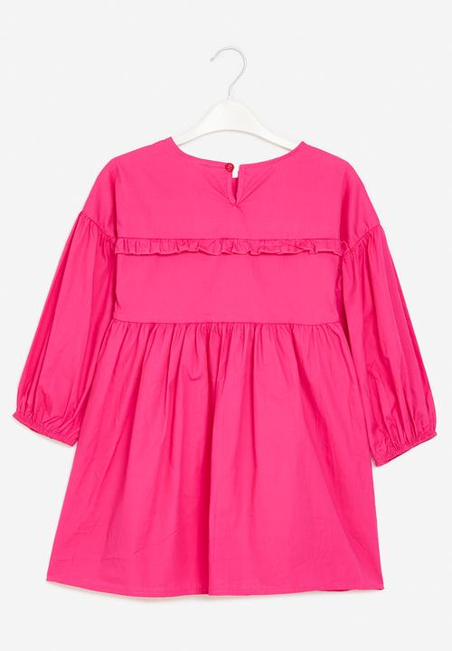 Pop Candy - Baloon sleeve dress - pink