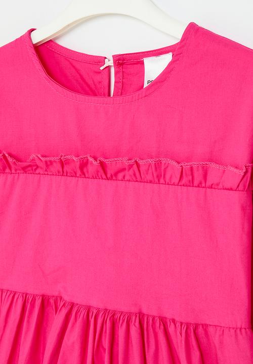 Pop Candy - Baloon sleeve dress - pink