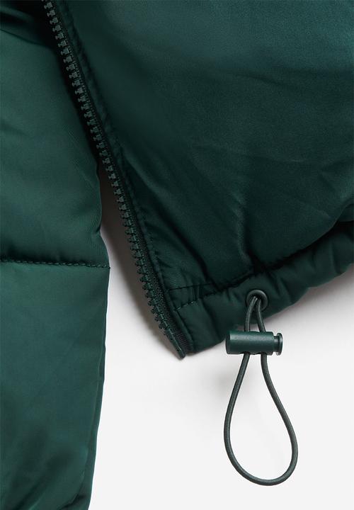 H&M - Puffer jacket - dark green 