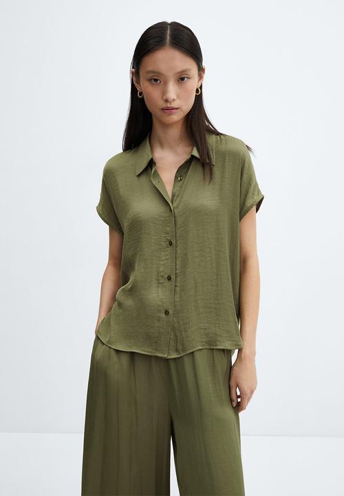 MANGO - Shirt mari-h - beige/khaki