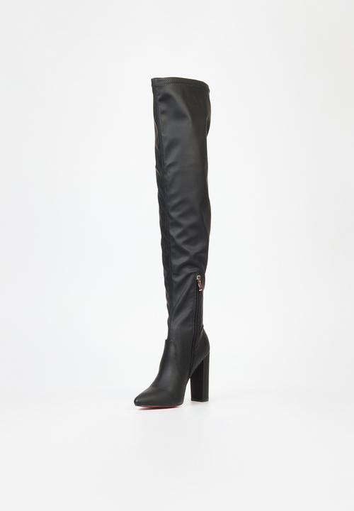 Miss Black - Revenge 1 over the knee boot - black