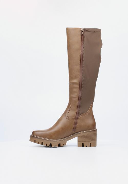 Miss Black - Vixen 2 boot - taupe