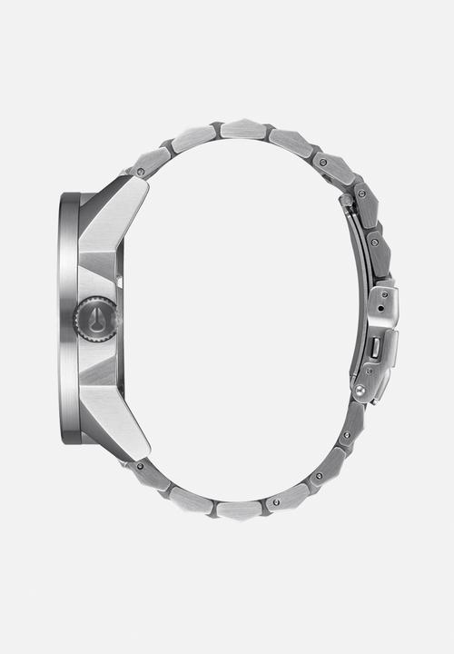 Nixon - Corporal Stainless Steel - White/Silver