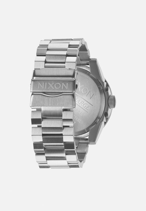 Nixon - Corporal Stainless Steel - White/Silver