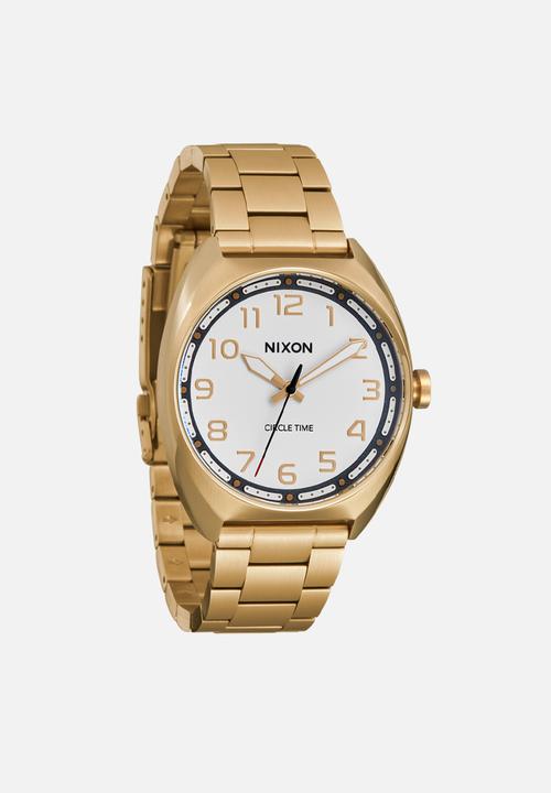 Nixon - Mullet Stainless Steel - light gold / white
