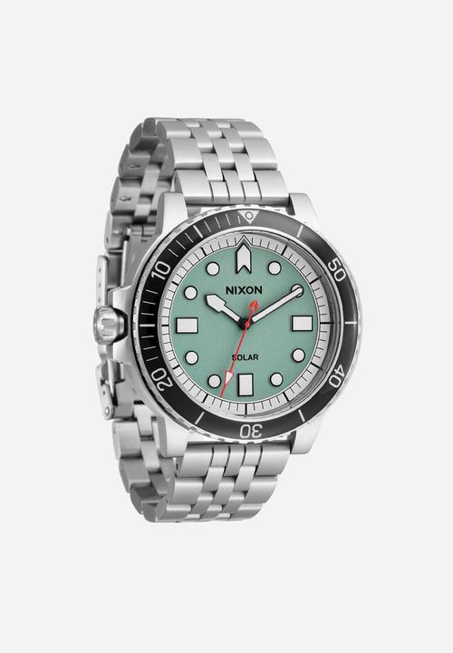 Nixon - Stinger 44 - silver / jade / white