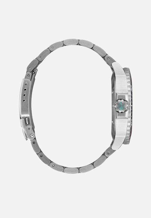Nixon - Stinger 44 - silver / jade / white