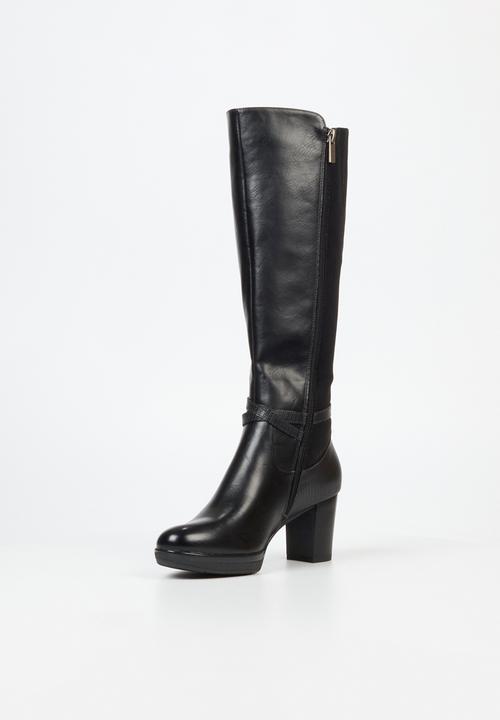 Butterfly Feet - Jadon 1 block heel boot - black