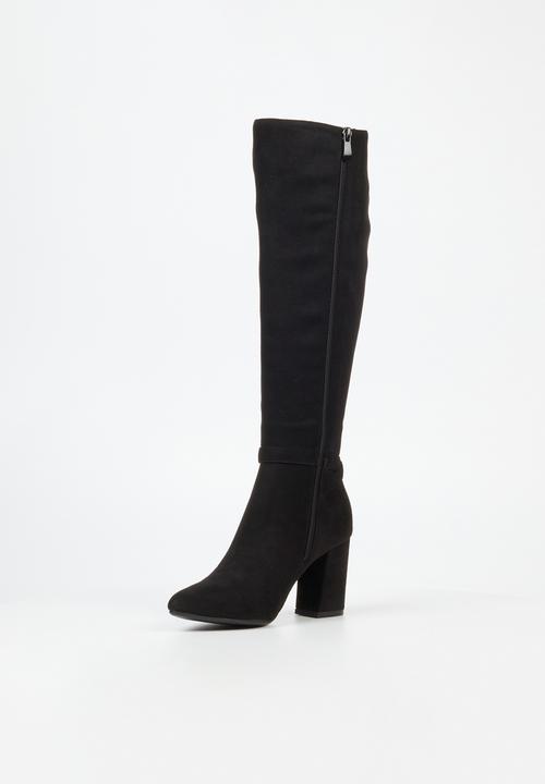 Butterfly Feet - Kiana 3 block heel boot - black