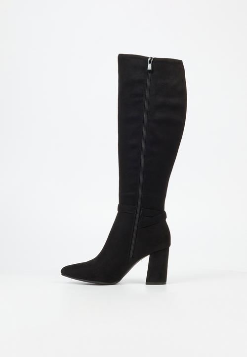 Butterfly Feet - Kiana 3 block heel boot - black
