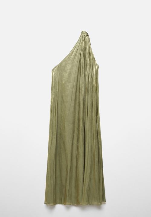 MANGO - Dress amira-a - beige/khaki