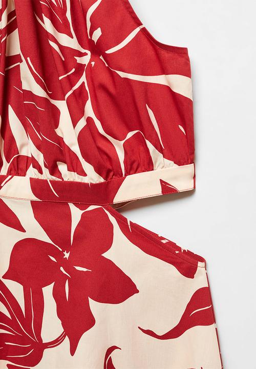 MANGO - Dress redl-h - red