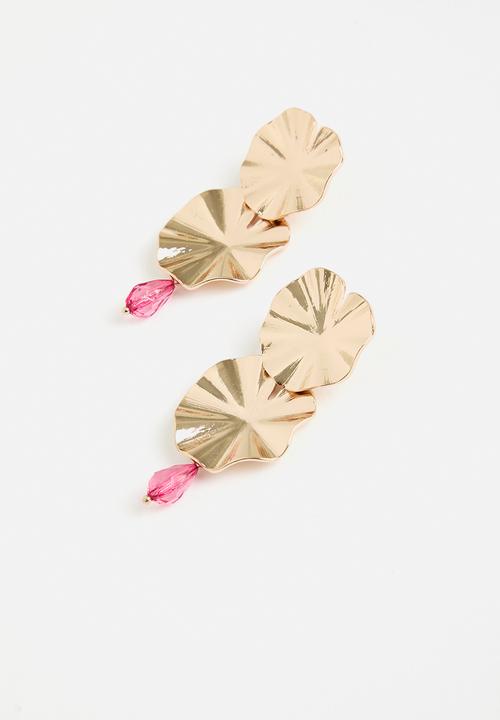 Superbalist - Macie statement earrings - gold