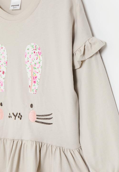 Pop Candy - Tiered sweat top - grey