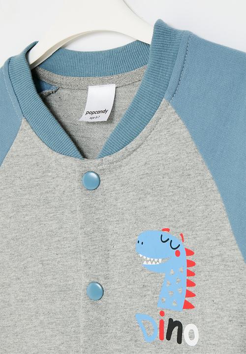 Pop Candy - Printed cardigan - grey