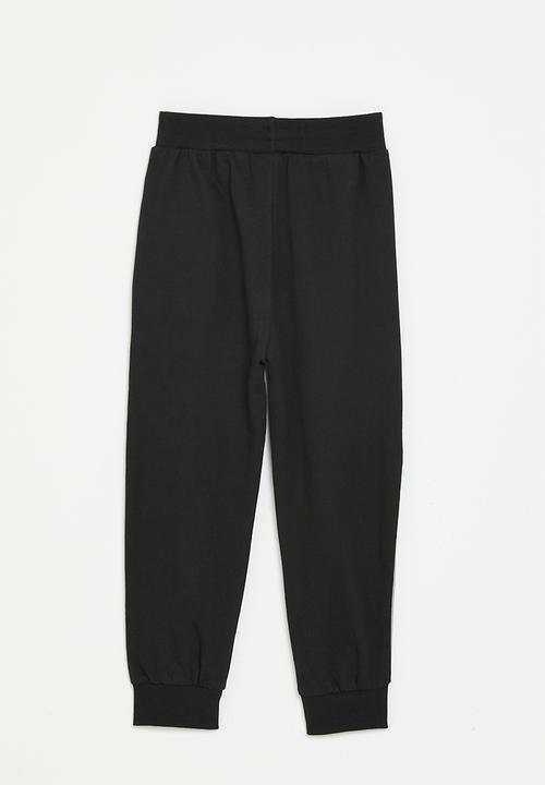 Pop Candy - Printed sweat pants - black