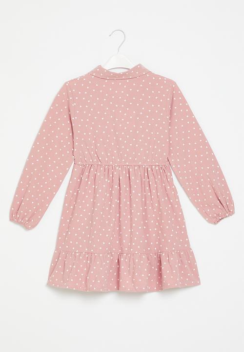 Pop Candy - Polka dot dress - pink & white