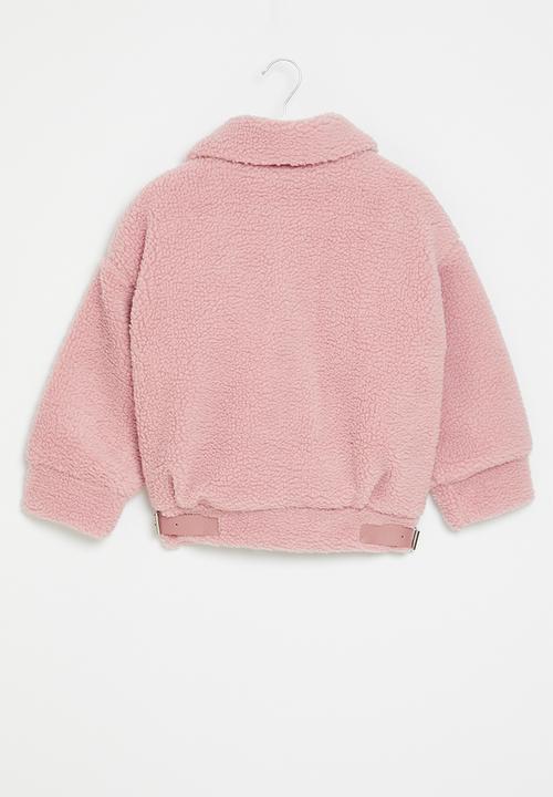 Pop Candy - Teddy fleece jacket - pink
