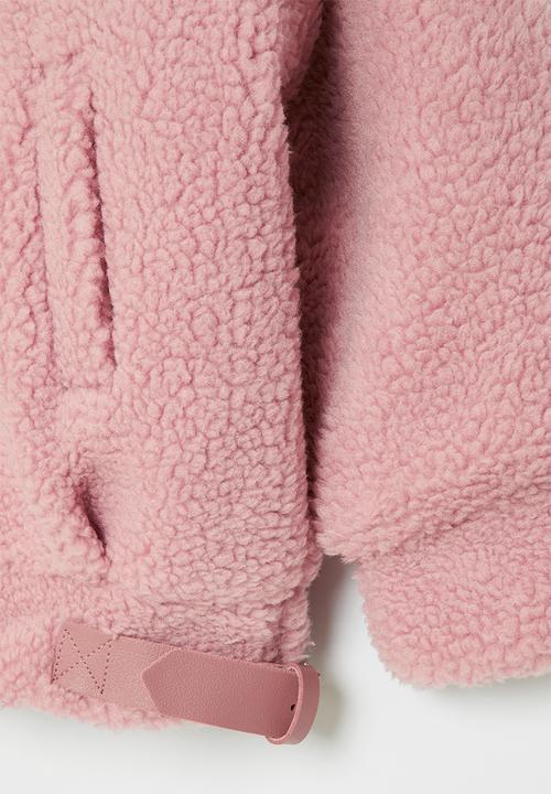 Pop Candy - Teddy fleece jacket - pink