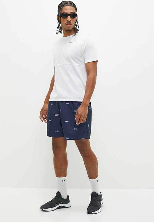 Nike - Nsw ce woven flow shorts - blue & white