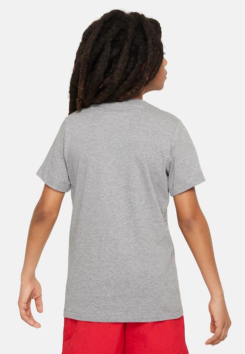 Nike - K Nsw Tee Boxy 2 - Carbon Heather