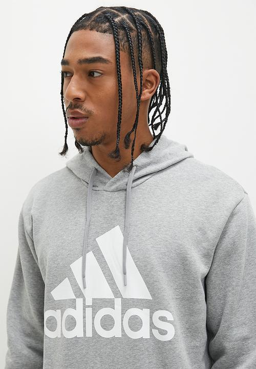 adidas Performance - Big Logo BOS FT hoody - mid-grey