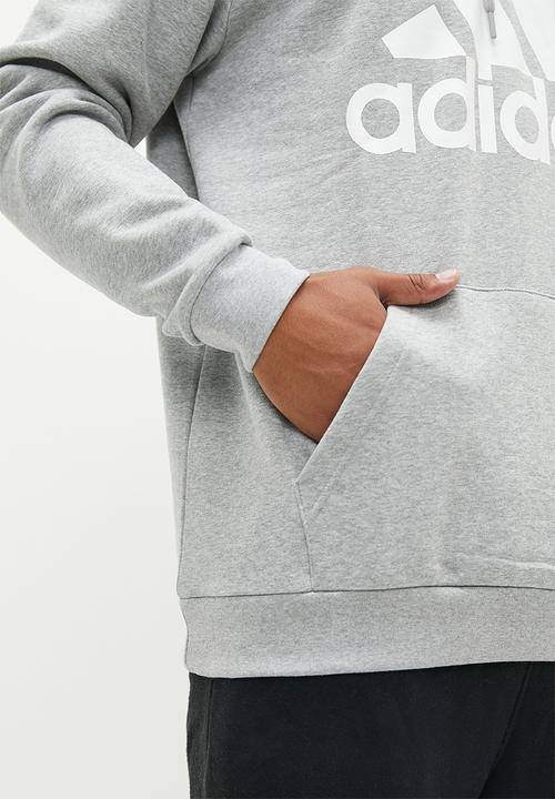 adidas Performance - Big Logo BOS FT hoody - mid-grey