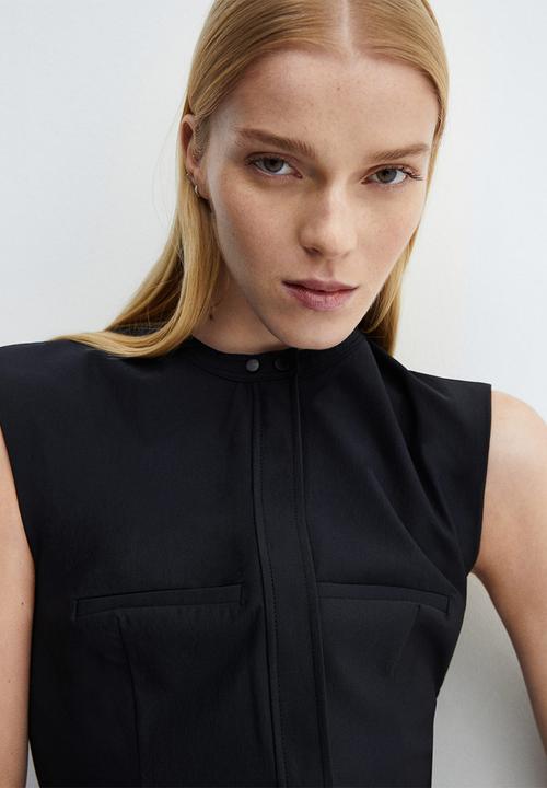MANGO - Dress Nata - Dark Blue