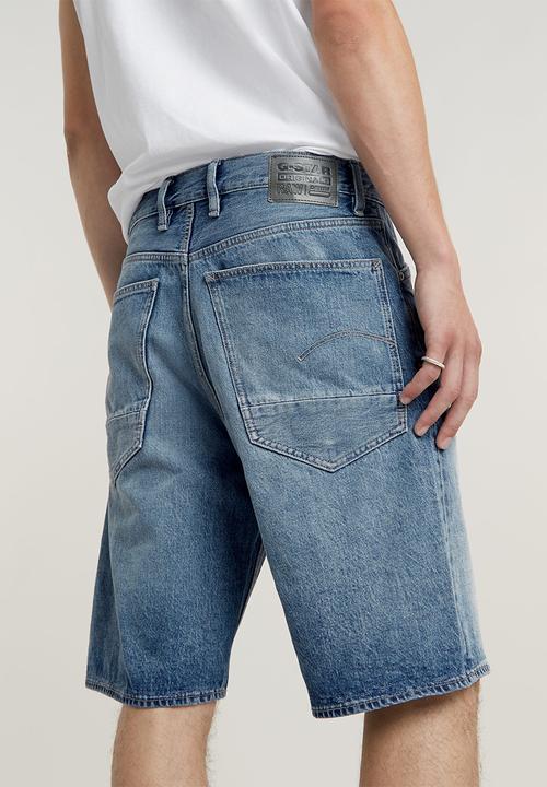 G-STAR - Denim loose short bright valiant denim r - sun faded blue donau