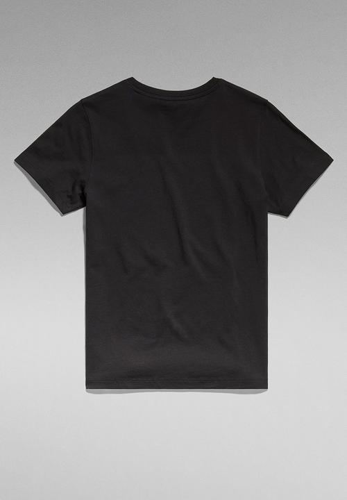 G-STAR - SS10037 T-Shirt short sleeve - dark black