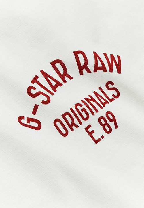 G-STAR - SS23001 t-shirt short sleeve - buff
