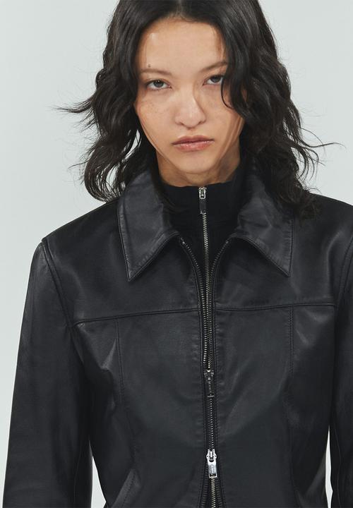 MANGO - Jacket julia - black