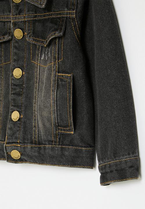 Pop Candy - Denim jacket - black