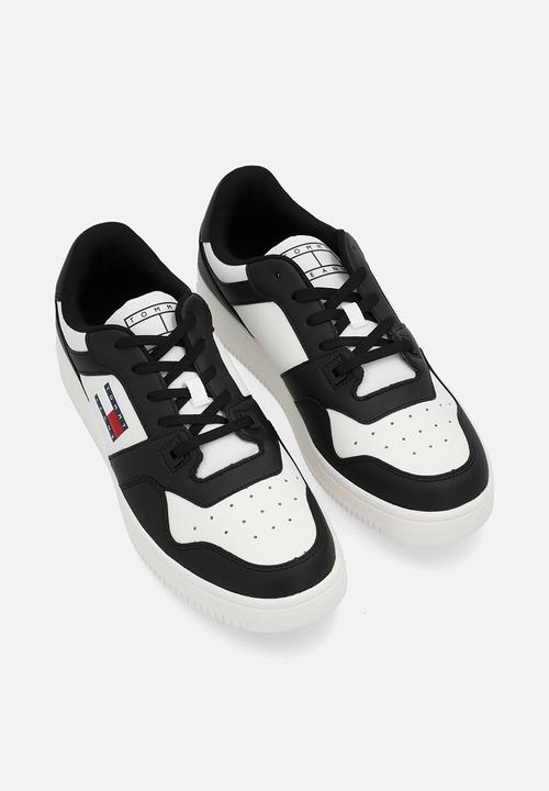 Tommy Hilfiger - Tjm retro basket ess - black & white 