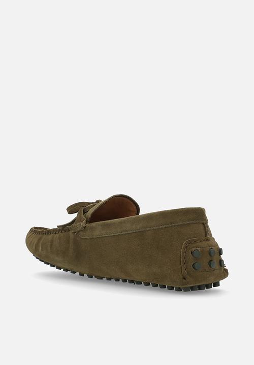 Roberto Morino - RAMANO 1 Suede - Olive