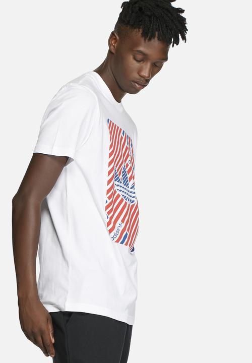 adidas Originals - Stripes Trefoil Tee